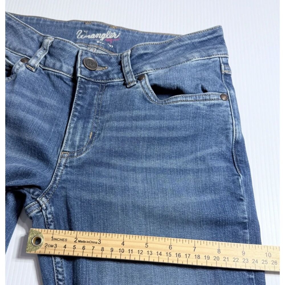Wrangler Bootcut Jeans Retro Low Rise Western Cowgirl Womens Sz 5/32 (Fit 28x31) - Picture 6 of 10